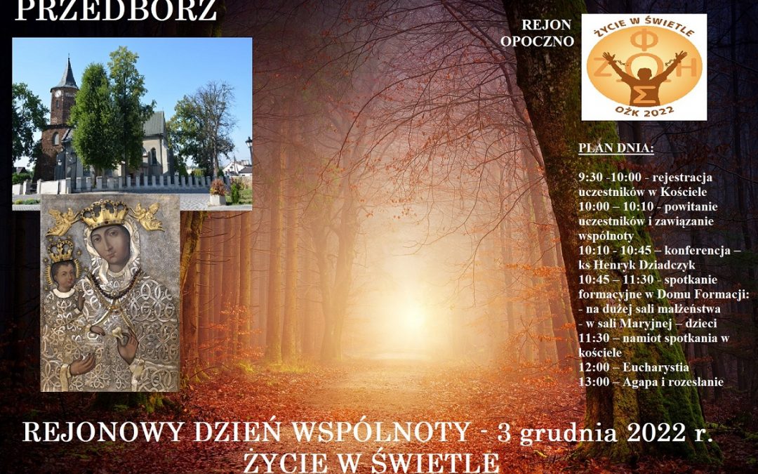 Rejonowy Dzień Wspólnoty Rejonu Opoczno