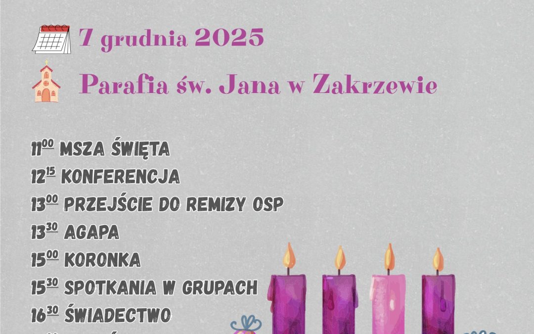 Adwentowy Dzień Wspólnoty – Rejony Zakrzew i Akademicka