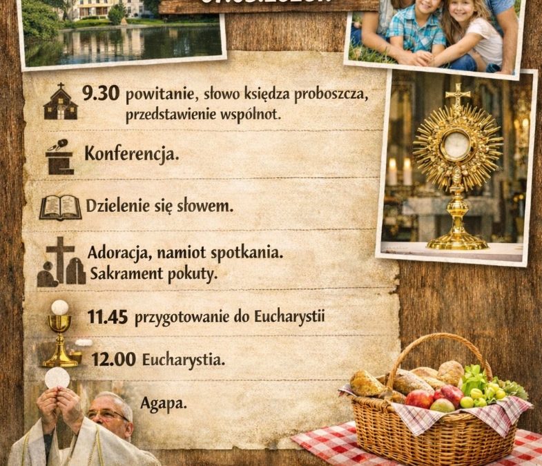 Zaproszenie na Wielkopostny Dzień Wspólnoty Rejonów Młodzianów i Katedra